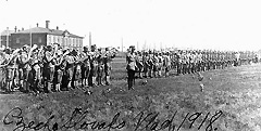 Первая мировая война. Чешские войска (фото 1918 г.)